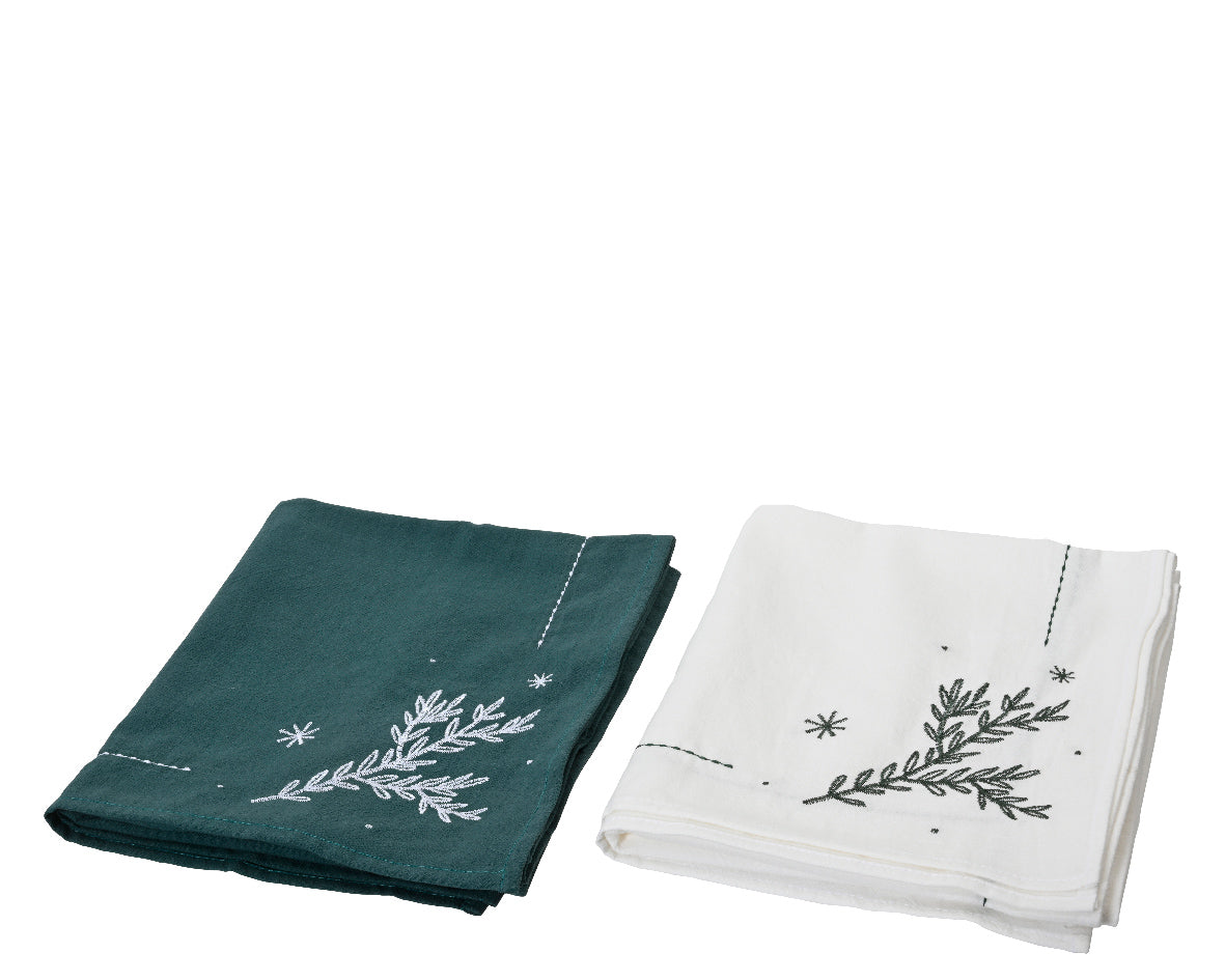 Runner da tavola natalizio in cotone ricamato, 1 pezzo, 2colorazioni Lun.140cm Lar.40cm Alt.0.15cm Kaemingk Runner da tavola natalizio in cotone ricamato, 1 pezzo, 2colorazioni Lun.140cm Lar.40cm Alt.0.15cm Kaemingk